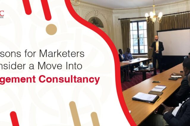 Four motives for marketers to think about entering the management consulting field
