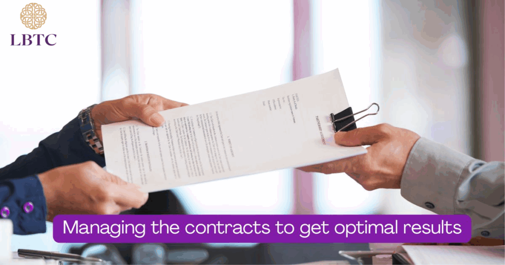 Managing the contracts to get optimal results